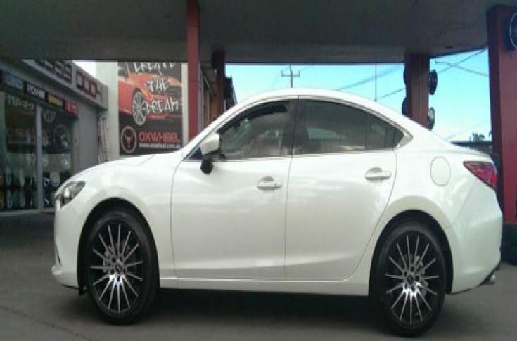 MAZDA-6-OX110-BLACK-MACHINED-FACE